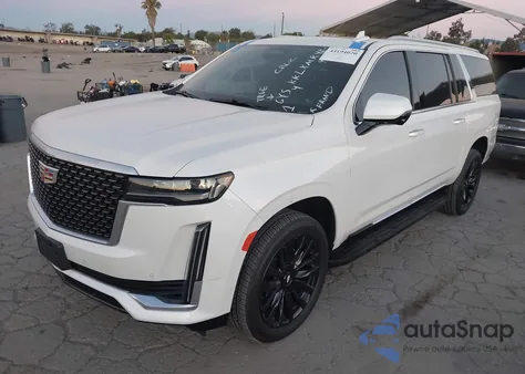 2021 Cadillac Escalade Esv 4Wd Premium Luxury z USA, uszkodzony, nr VIN 1GYS4KKLXMR484495